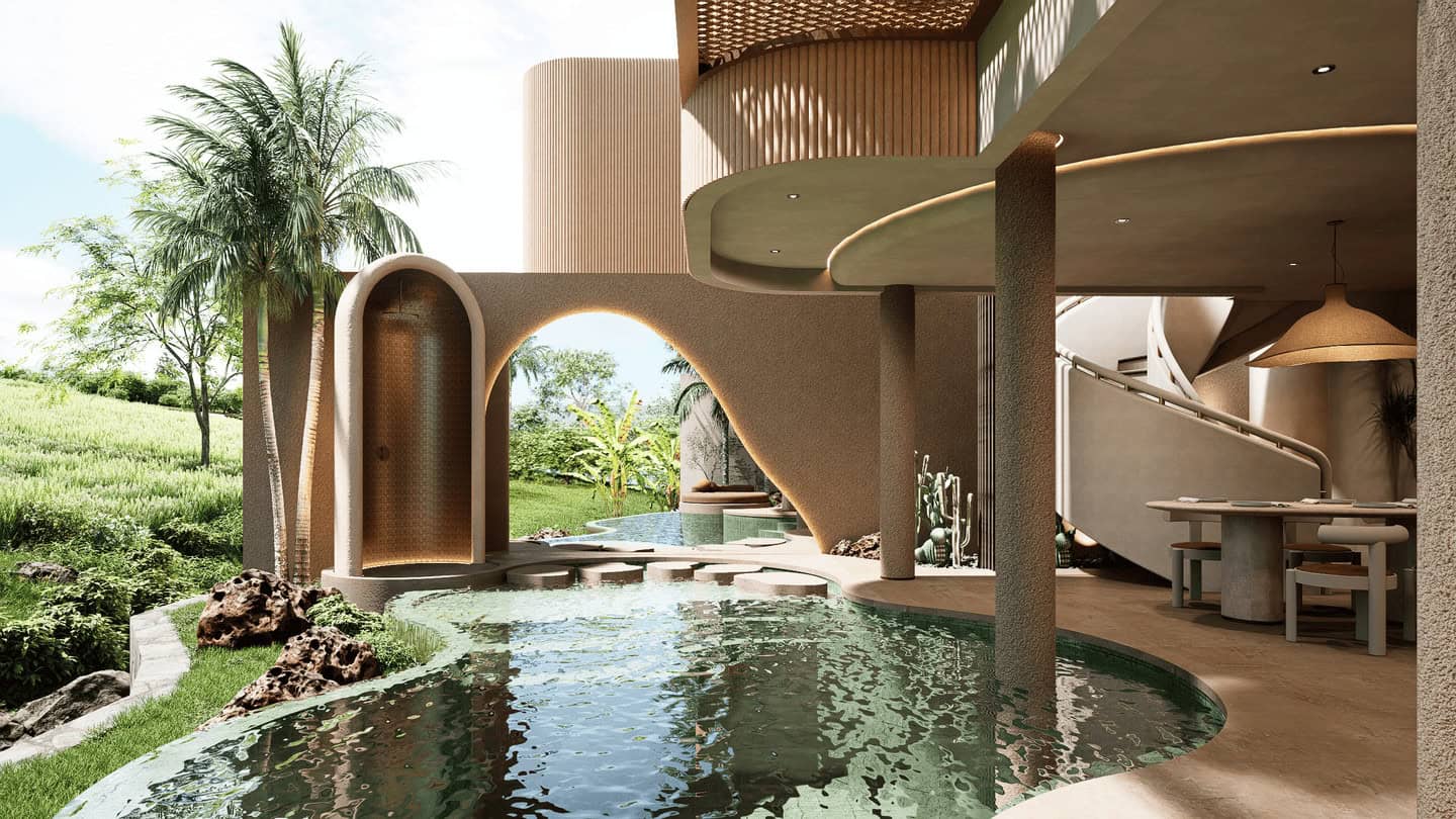 OFFPLAN 2 BEDROOM VILLA FOR SALE LEASEHOLD IN PERERENAN BE-2188 